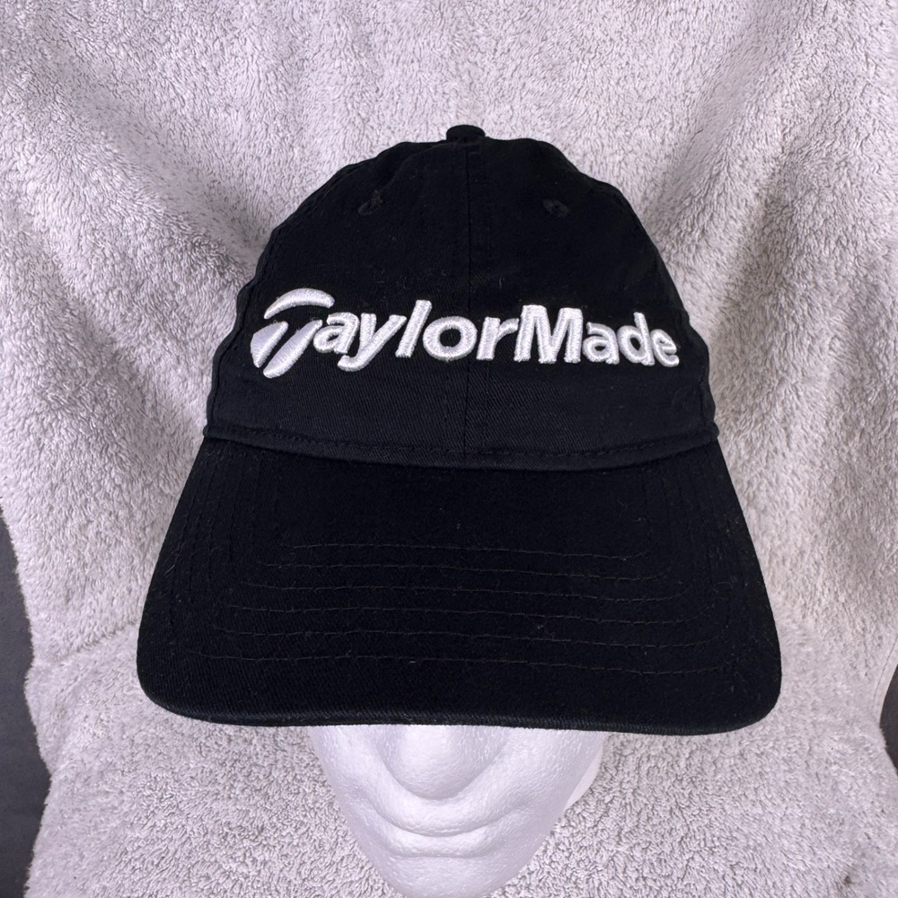 Taylormade Hat Adult Snapback One Size Black Golf Cap Logo
